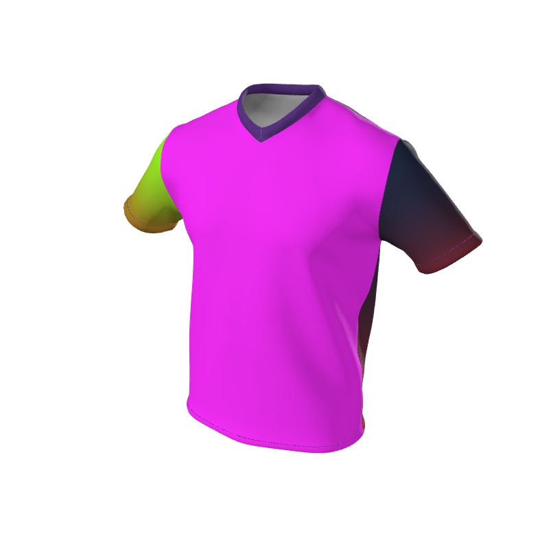 GS Custom 00 Fully Customizable V-Neck Short Sleeve Jersey. (x 7)