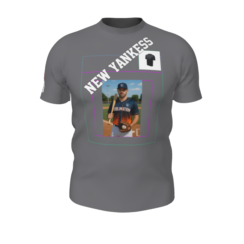 GS Custom Blank Design Dri-Fit Tee - Male DTF. (x 2)