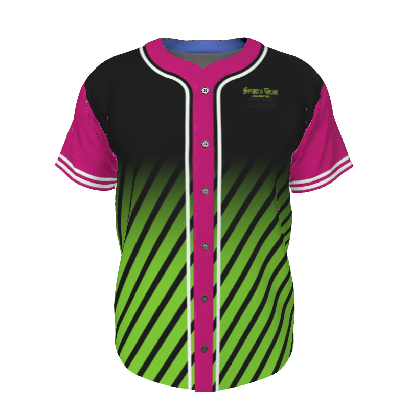 GS Custom 03 Mens Full Button Henley. (x 1)