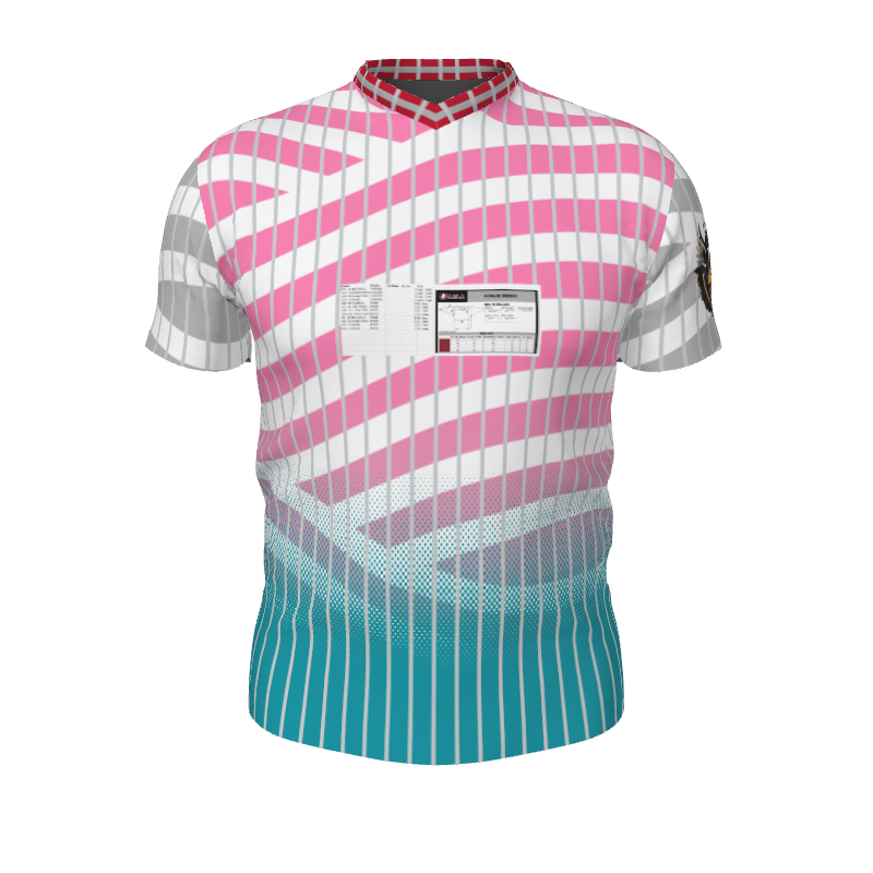 GS Custom Blank Design Pregame V-Neck Mens SS Jersey. (x 1)