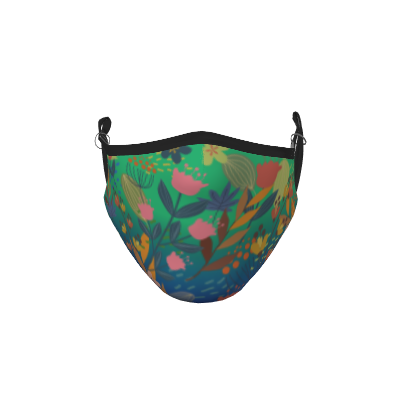 GS Custom Spring Garden Facemask. (x 2)