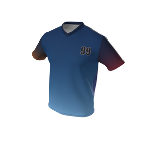 GS Custom 00 Fully Customizable V-Neck Short Sleeve Jersey. (x 5)