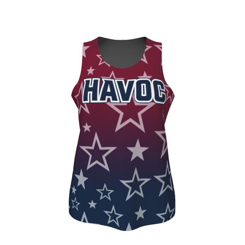 GS Custom Blank Design Female Sprinter Running Tank. (x 1)