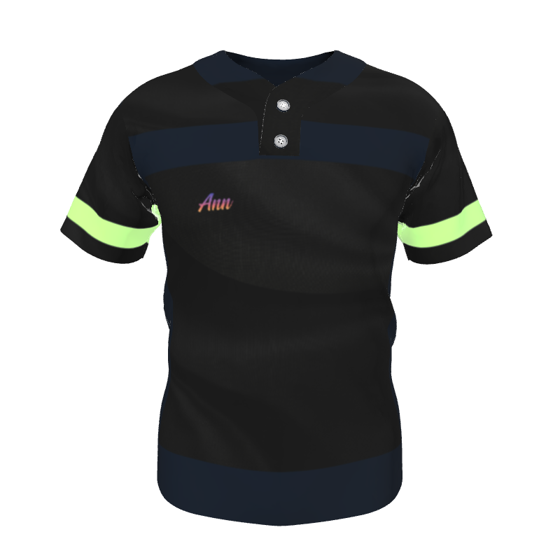 GS Custom 03 2 Button Henley. (x 1)