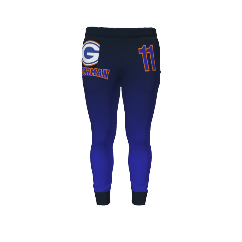 GS Custom Blank design Male Joggers with pockets. (x 1)