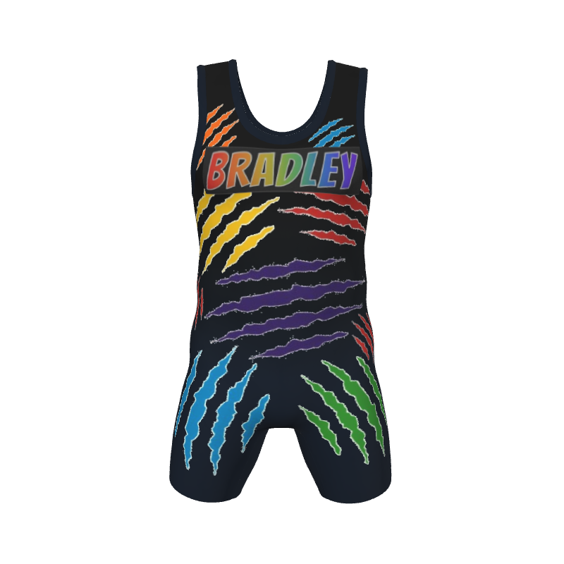 GS Custom Blank Design Male Grind Wrestling Singlet. (x 1)