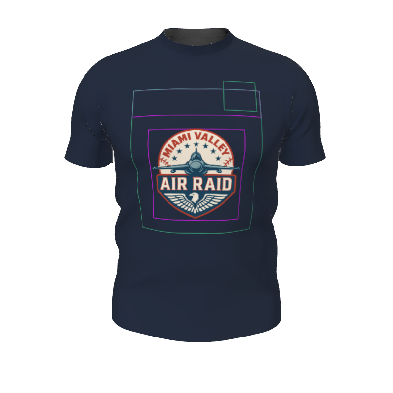 GS Custom Blank Design Dri-Fit Tee - Male DTF. (x 1)