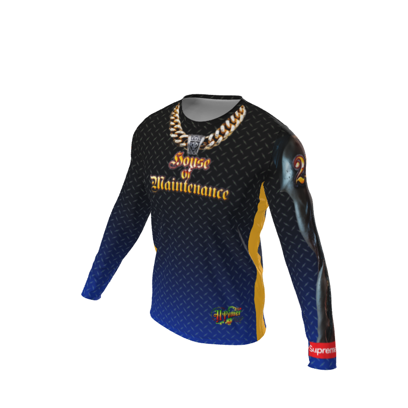 GS Custom 00 Gamerday Fully Customizable Long Sleeve Tee. (x 1)