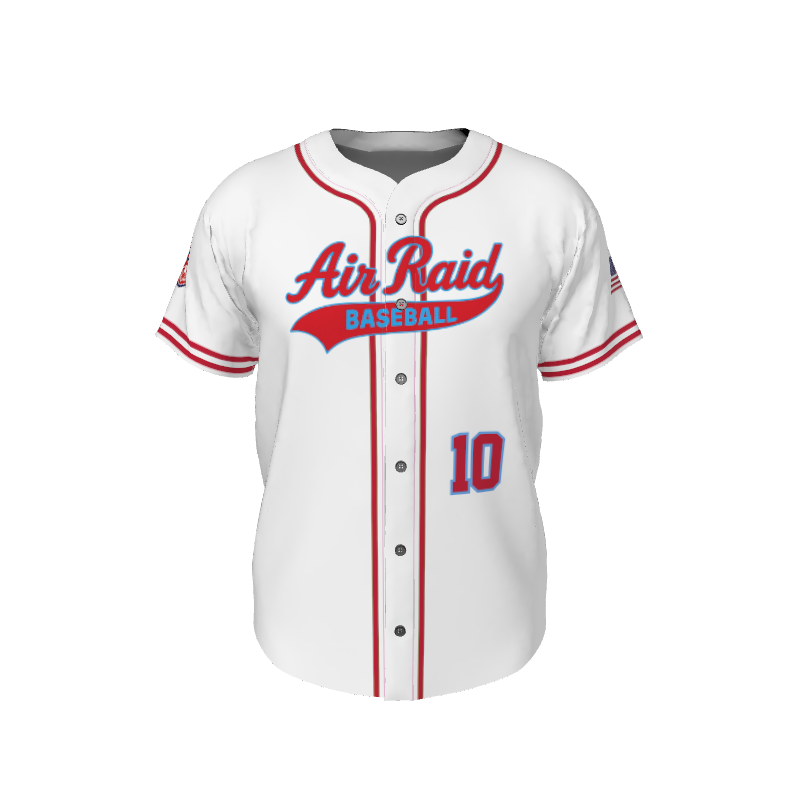 GS Custom 01 Male Line Drive Full Button Jersey. (x 1)