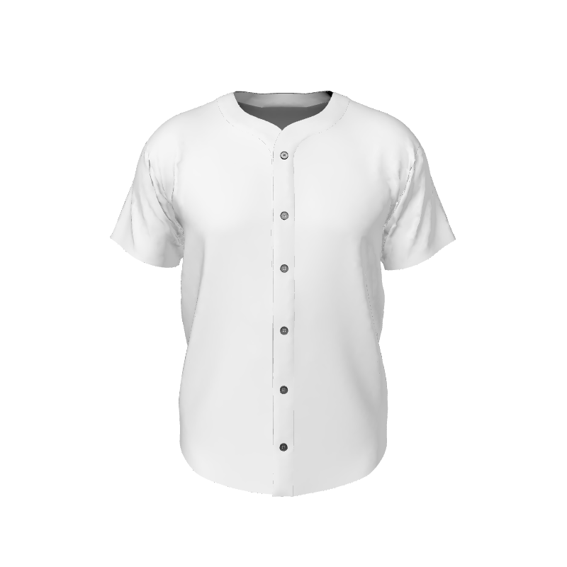 GS Custom Blank Design Male Line Drive Full Button Jersey. (x 1)