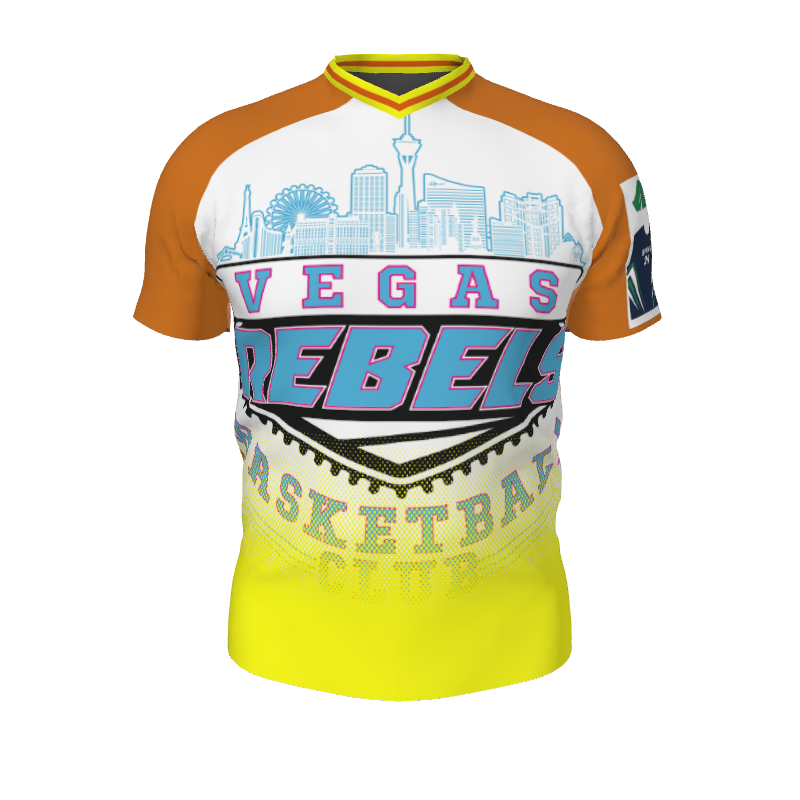 GS Custom Blank Design Pregame V-Neck Mens SS Jersey. (x 1)