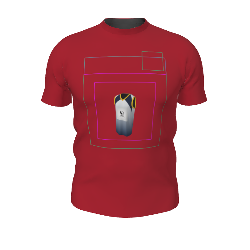 GS Custom Blank Design Dri-Fit Tee - Male DTF. (x 1)