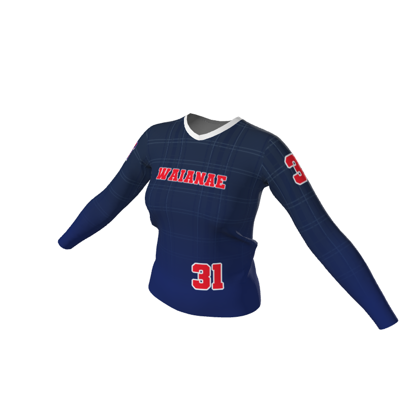 GS Custom 00 FC Womens LongSleeve Fitted V-Neck jersey. (x 10)