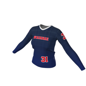 GS Custom 00 FC Womens LongSleeve Fitted V-Neck jersey. (x 10)