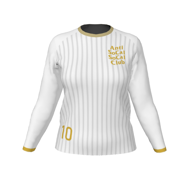 GS Custom Blank Design Gameday Womens LS Jersey. (x 1)