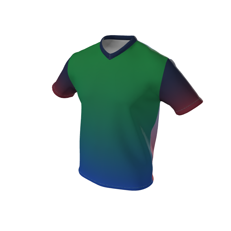 GS Custom 00 Fully Customizable V-Neck Short Sleeve Jersey. (x 2)