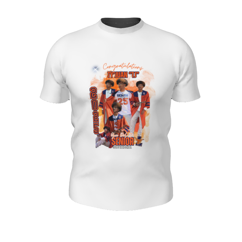 GS Custom Blank Design Dri-Fit Tee - Male DTF. (x 1)