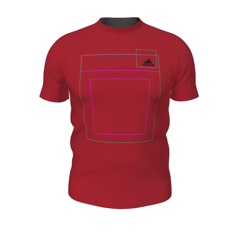 GS Custom Blank Design Dri-Fit Tee - Male DTF. (x 1)