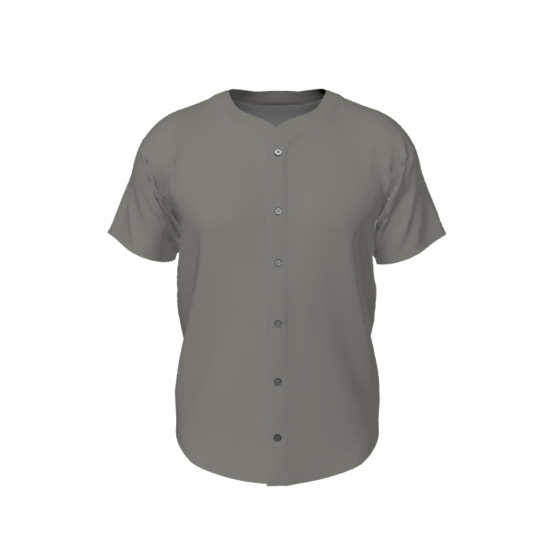 GS Custom Blank Design Male Line Drive Full Button Jersey. (x 1)