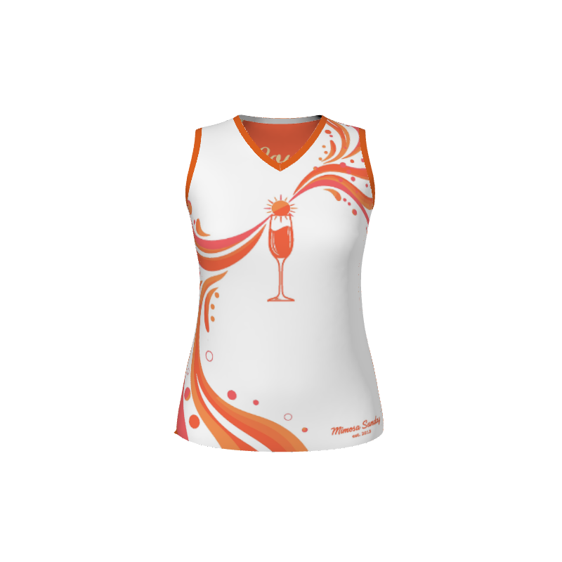 GS Custom Blank Design Female Overtime Reversible V-Neck Basketball Jersey. (x 1)