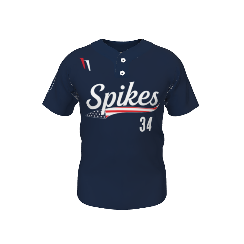 GS Custom Blank Design Dugout Henley. (x 1)