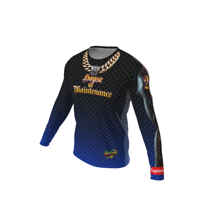 GS Custom 00 Gamerday Fully Customizable Long Sleeve Tee. (x 1)