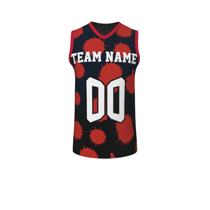 GS Custom 02 Male V-Neck Halfcourt Basketball. (x 1)