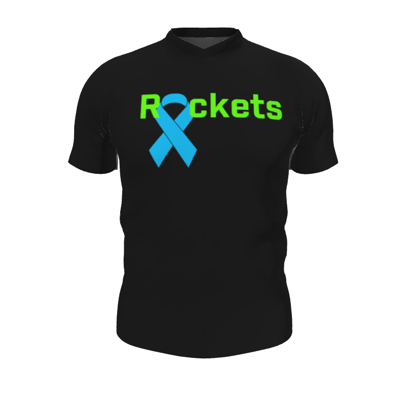 GS Custom Blank Design Pregame V-Neck Mens SS Jersey. (x 1)