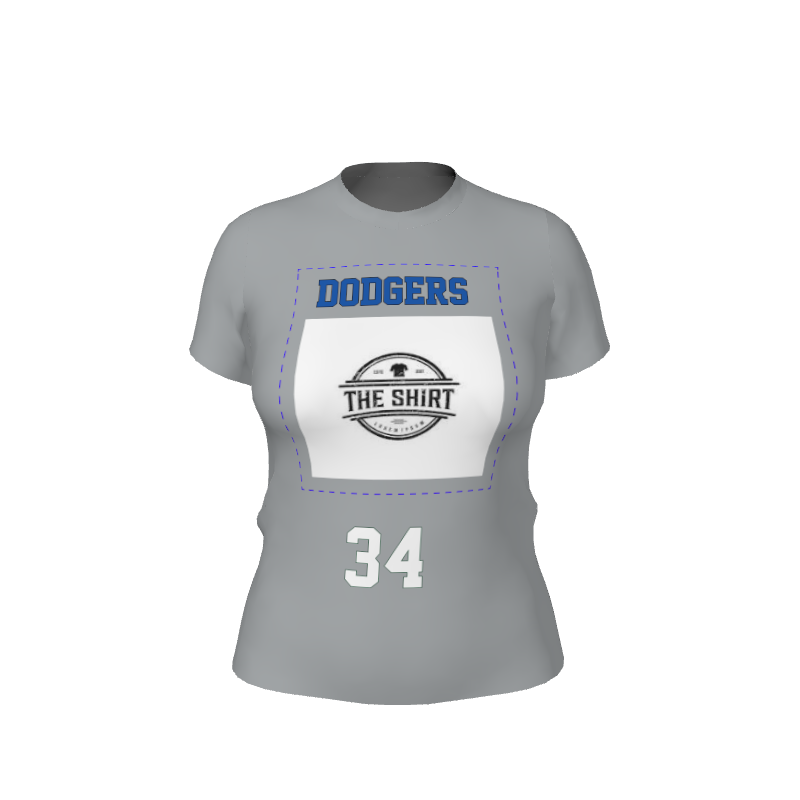 GS Custom Blank Design Dri-Fit Tee - Female DTF. (x 1)