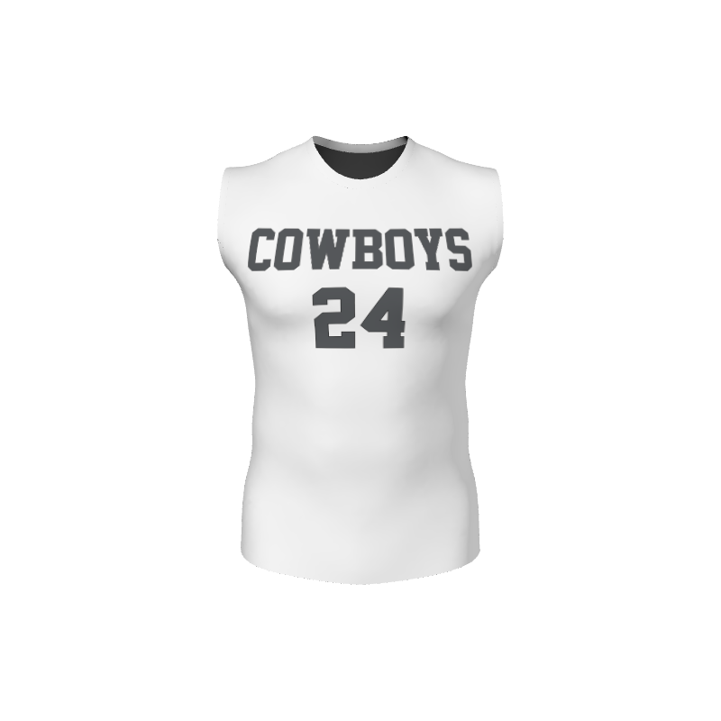 GS Custom Blank Design Sleeveess Compression Top. (x 1)