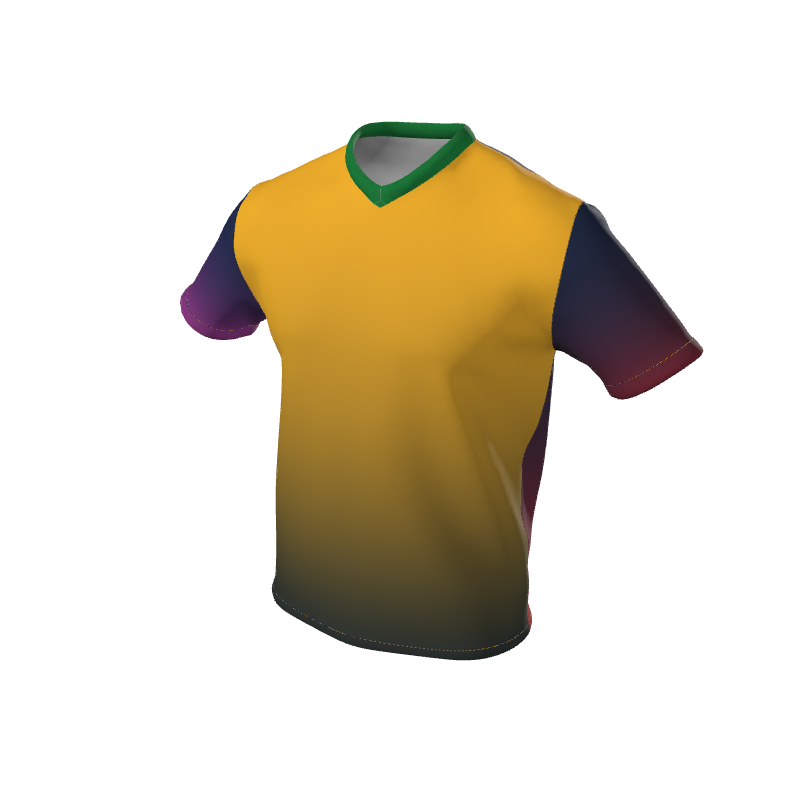 GS Custom 00 Fully Customizable V-Neck Short Sleeve Jersey. (x 1)