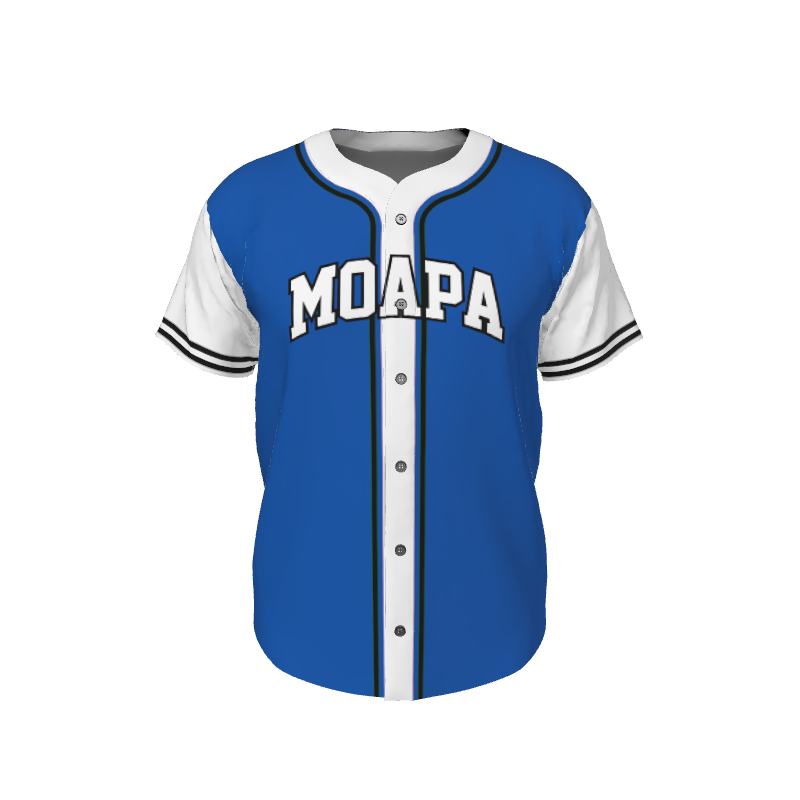 GS Custom 01 Male Line Drive Full Button Jersey. (x 16)