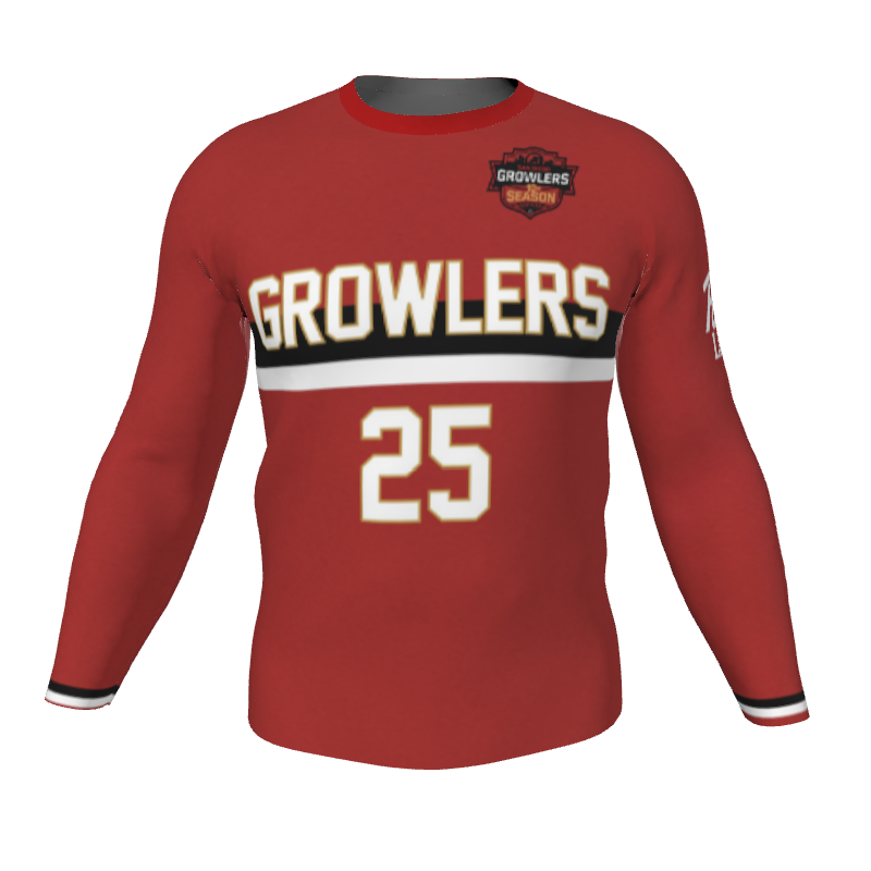 GS Custom Blank Design Gameday Male LS Jersey. (x 1)