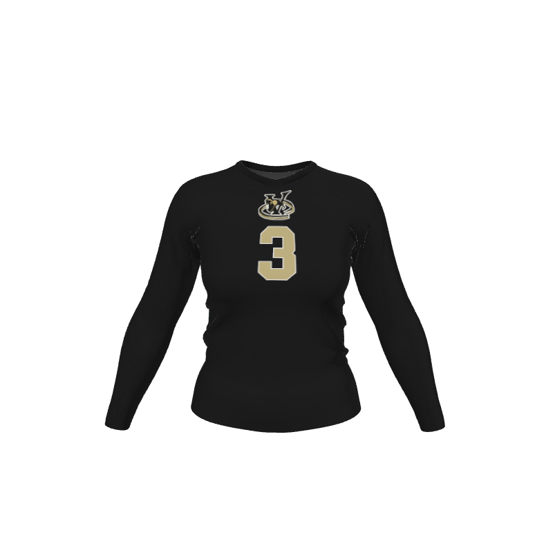 GS Custom 01 Female Spiker LS V-Neck Jersey. (x 1)