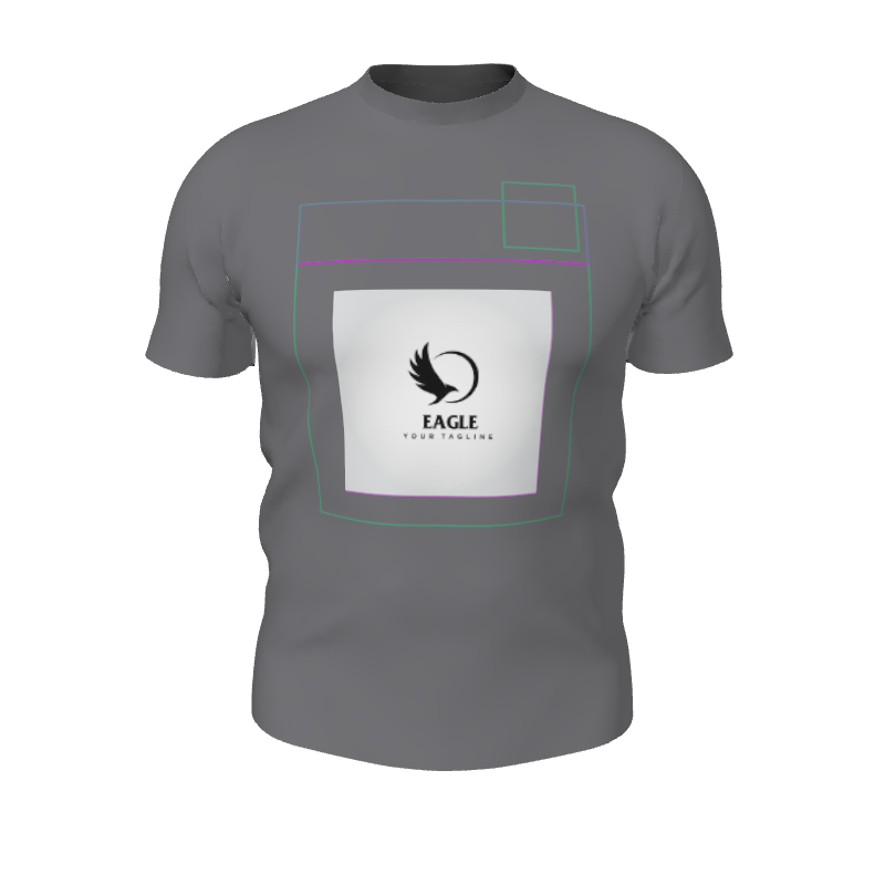 GS Custom Blank Design Dri-Fit Tee - Male DTF. (x 1)