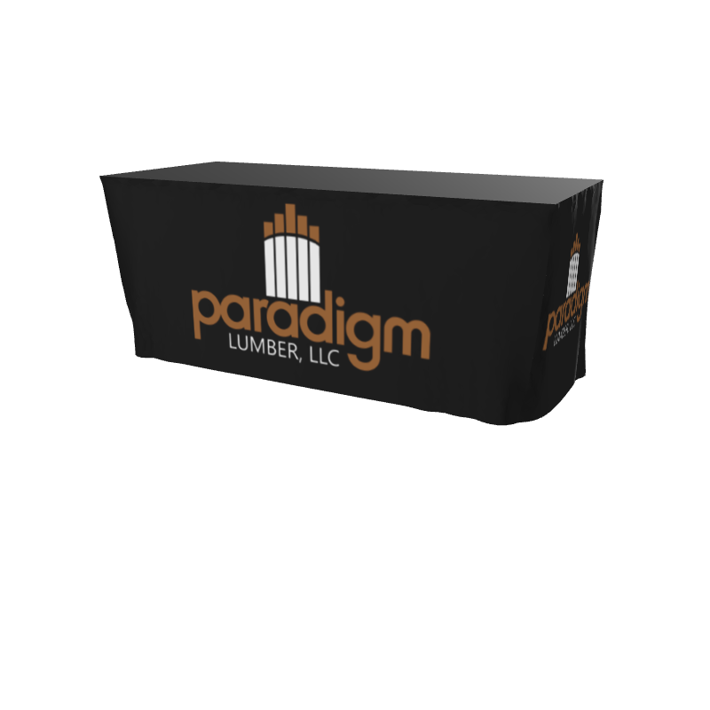 GS Custom Table Cloth 8Ft Loose Tablecloth. (x 1)