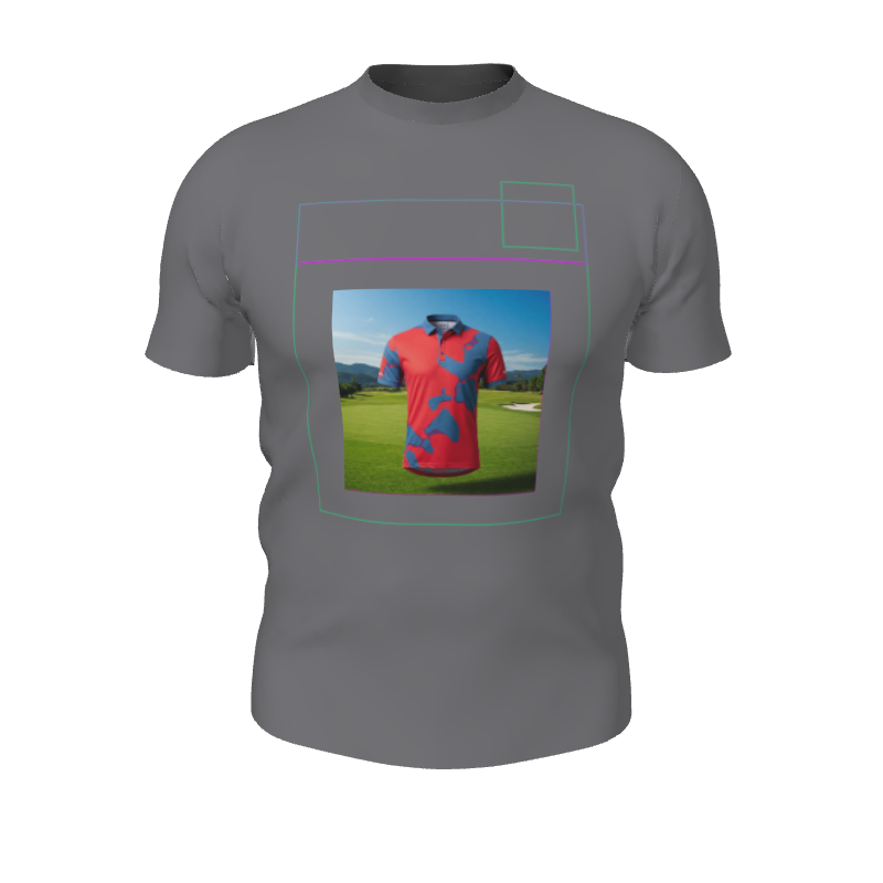 GS Custom Blank Design Dri-Fit Tee - Male DTF. (x 1)