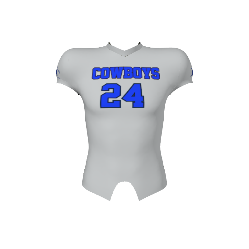 GS Custom Blank Design 15041 End Zone Tackle Jersey Male. (x 1)