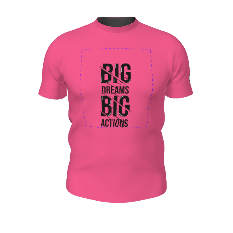 GS Custom Blank Design Dri-Fit Tee - Male DTF. (x 1)