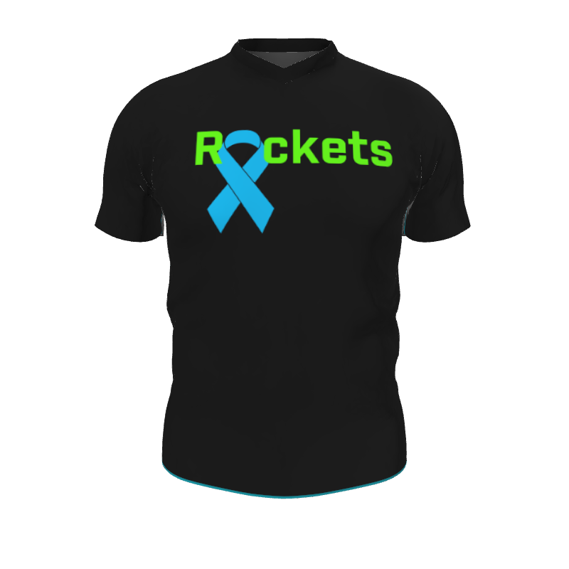 GS Custom Blank Design Pregame V-Neck Mens SS Jersey. (x 1)