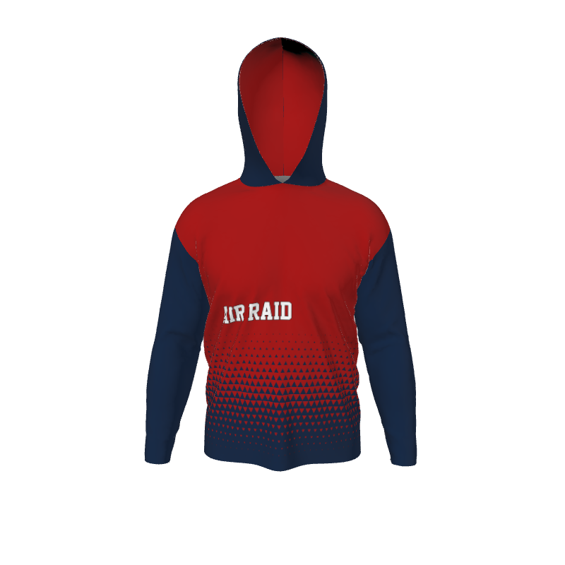 GS Custom Blank Design Male Hybrid LongSleeve Hooded Jersey. (x 1)