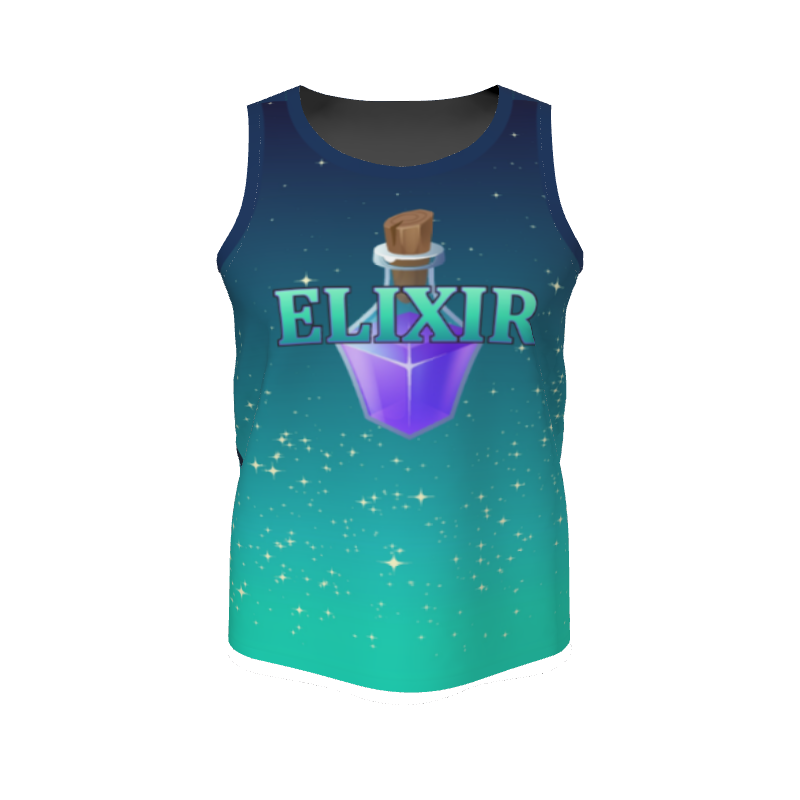 GS Custom Blank Design Male  Sprinter Tank Top. (x 1)