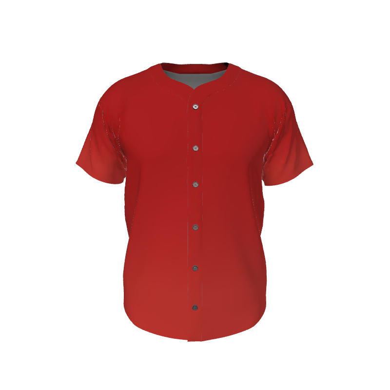 GS Custom Blank Design Male Line Drive Full Button Jersey. (x 1)