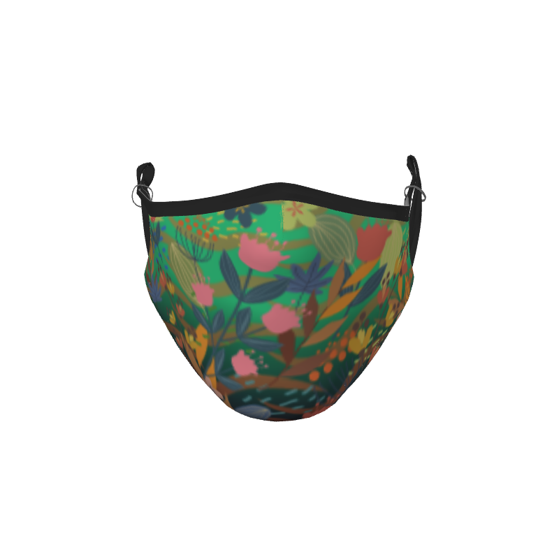 GS Custom Spring Garden Facemask. (x 1)