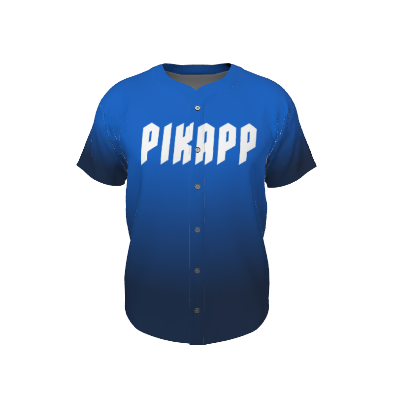 GS Custom 05 Male Line Drive Full Button Jersey. (x 1)