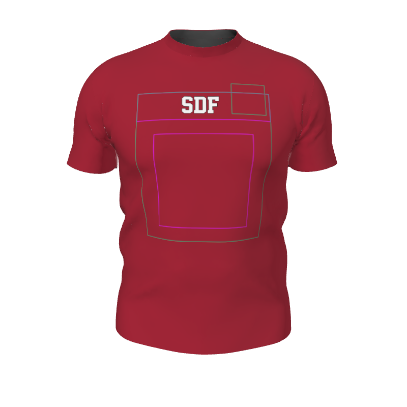 GS Custom Blank Design Dri-Fit Tee - Male DTF. (x 1)