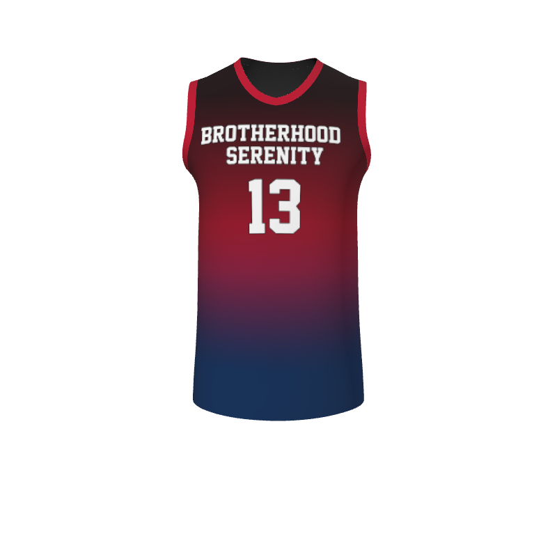 GS Custom Blank Design Male Freethrow Basketball Jersey. (x 1)