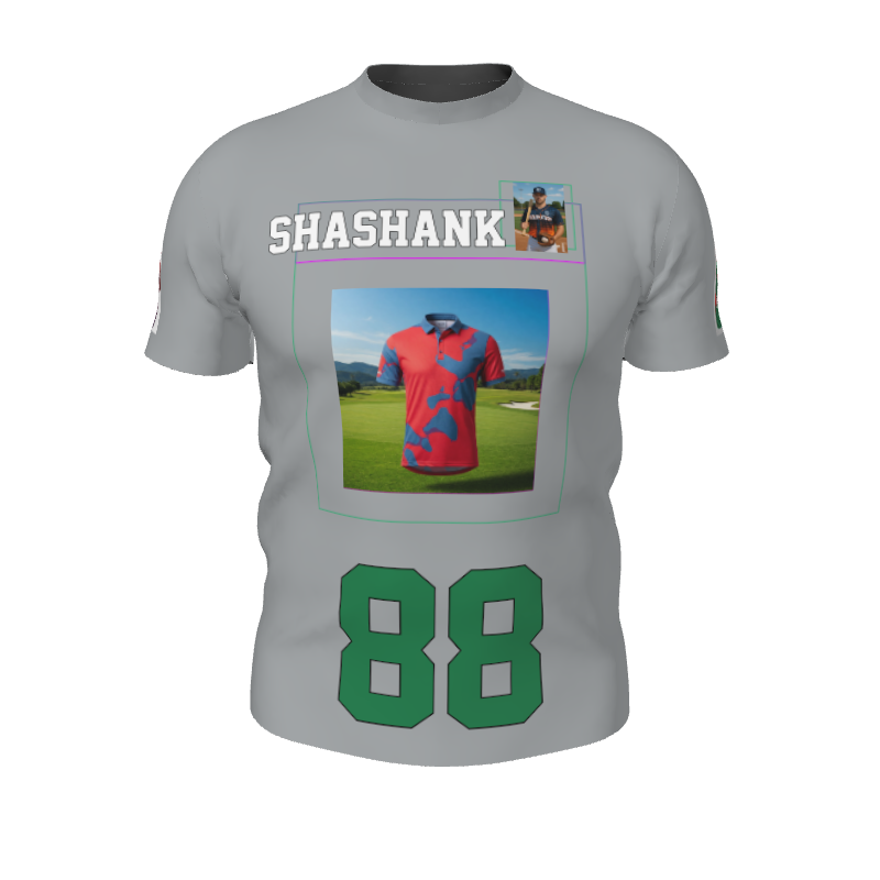 GS Custom Blank Design Dri-Fit Tee - Male DTF. (x 1)