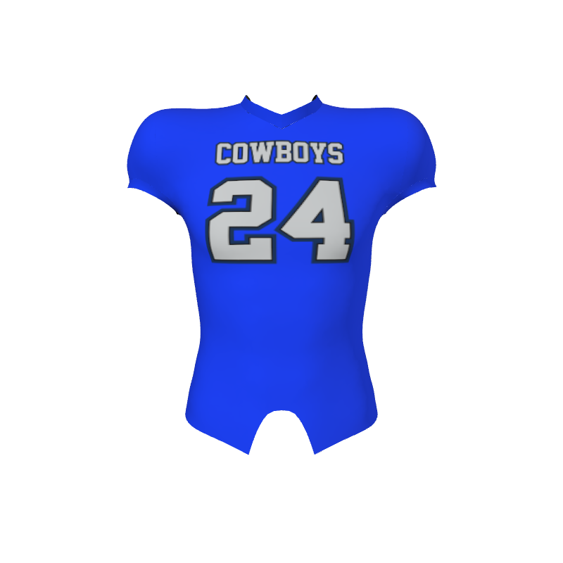 GS Custom Blank Design 15041 End Zone Tackle Jersey Male. (x 1)