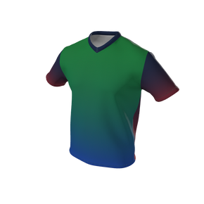 GS Custom 00 Fully Customizable V-Neck Short Sleeve Jersey. (x 1)